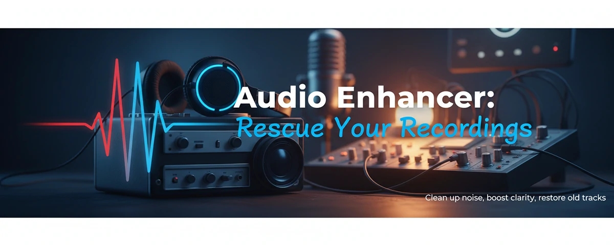 Audio Enhancer Rescue Your Recordings