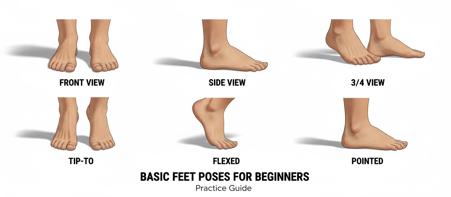 Basic Feet Poses for Beginners