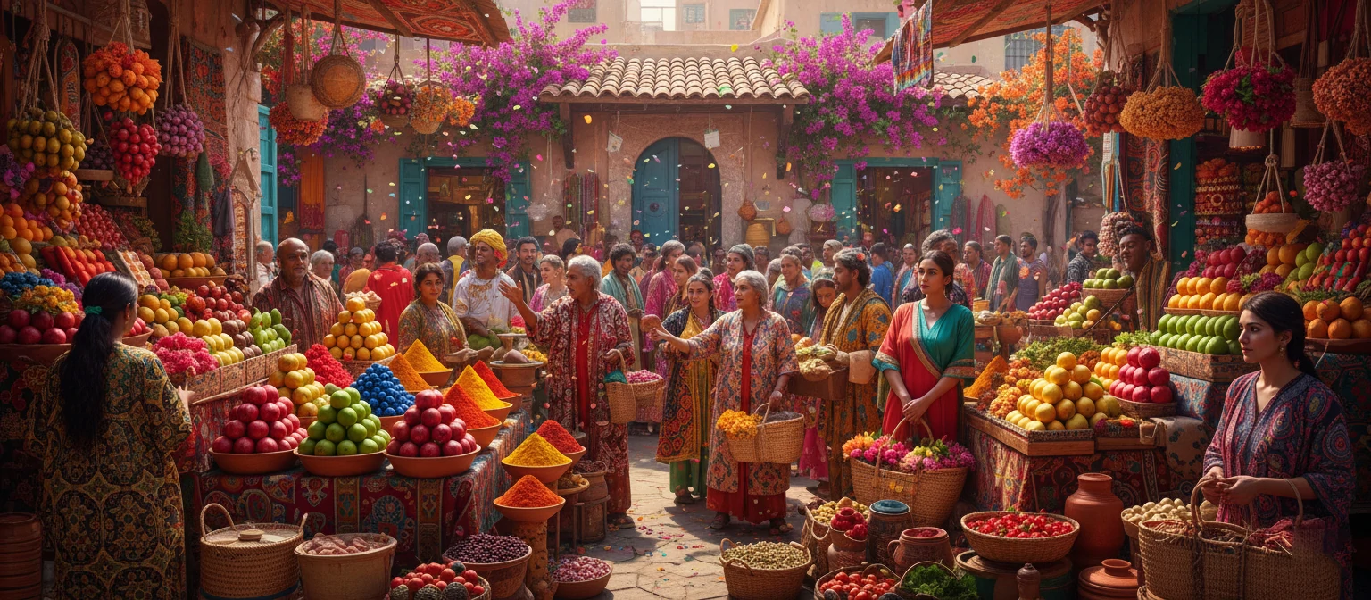 Before Vibrant but busy