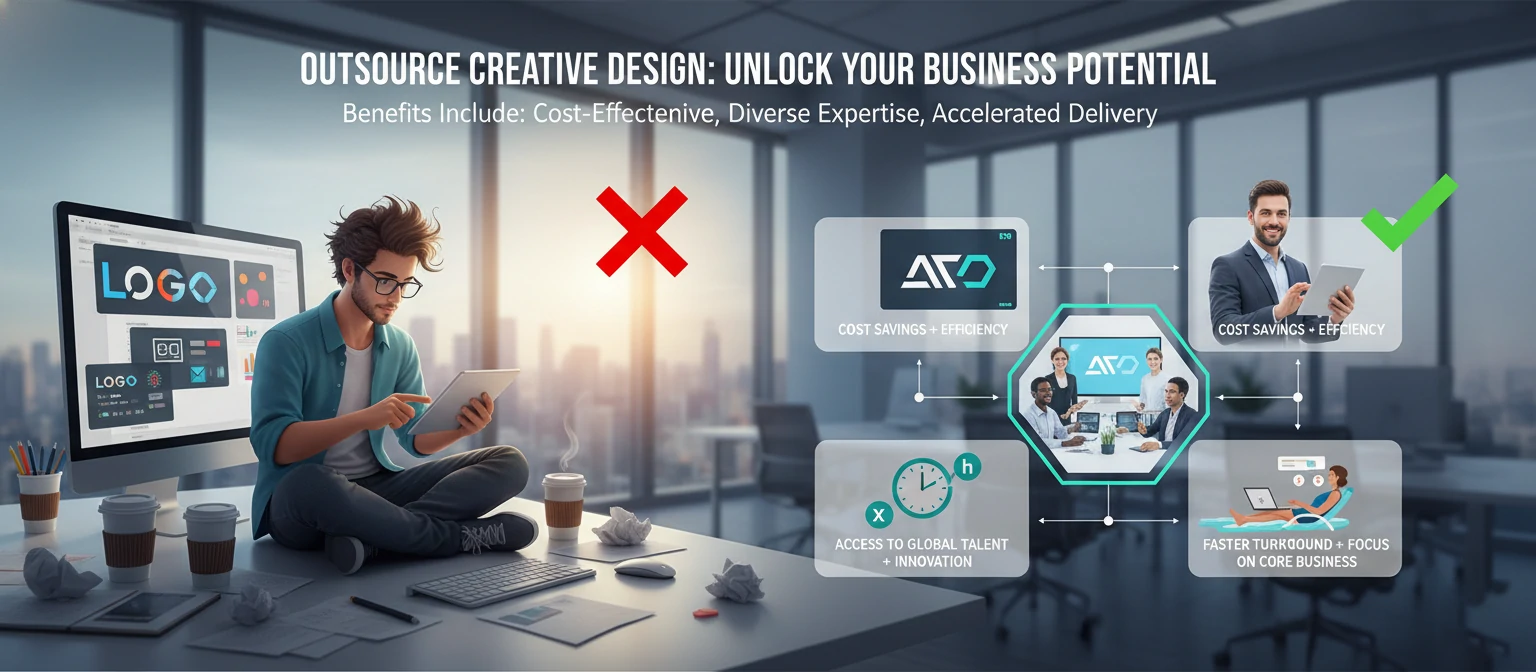 Benefits of Outsourcing Creative Design Services