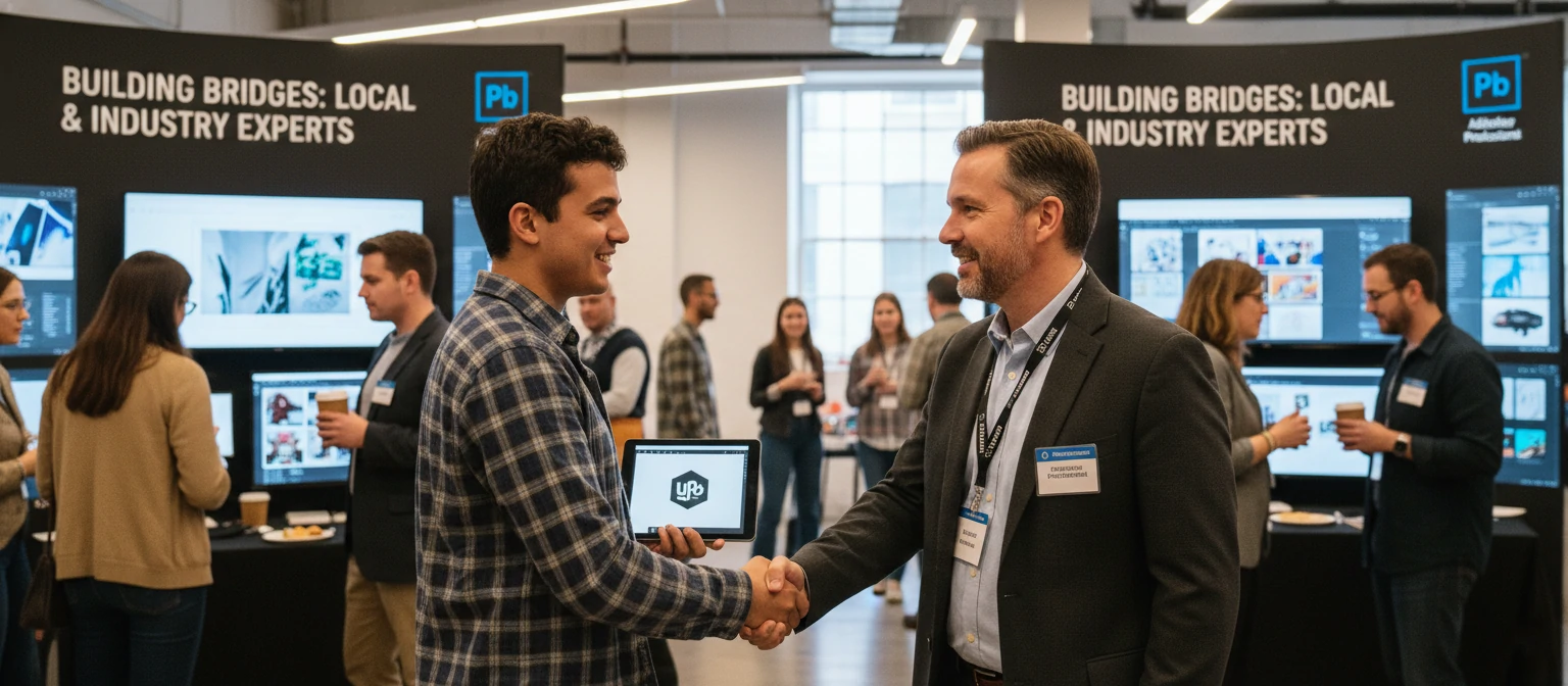 Building relationships with local Photoshop professionals