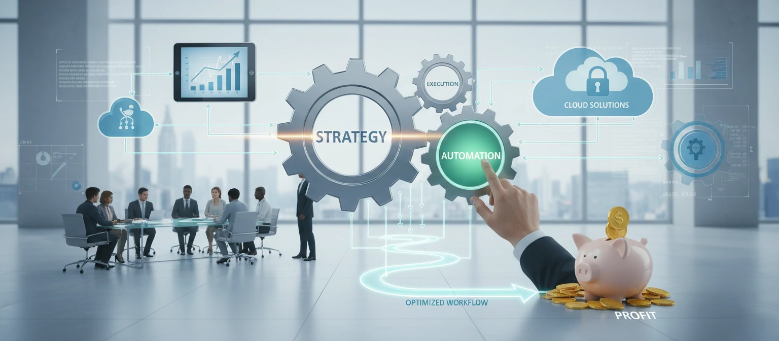 Business efficiency illustration