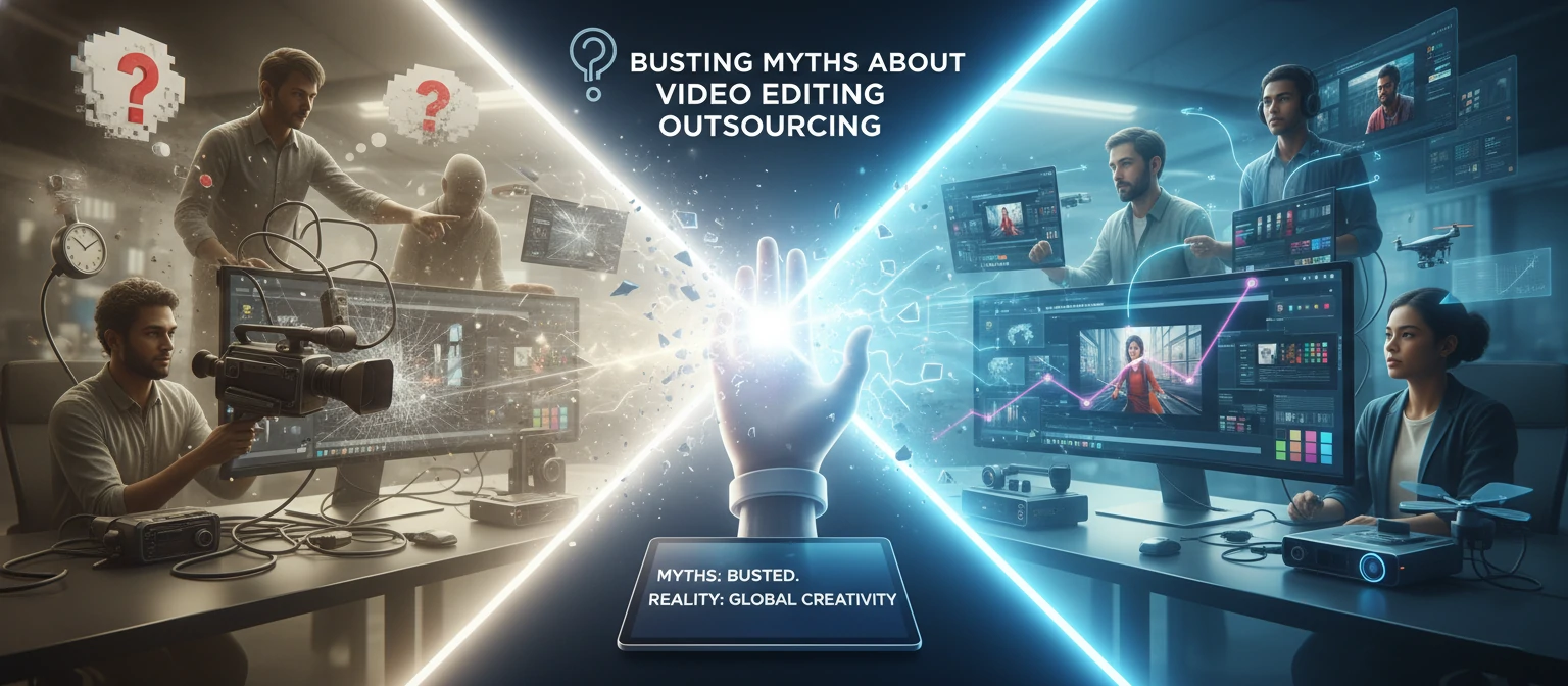 Busting myths about video editing outsourcing