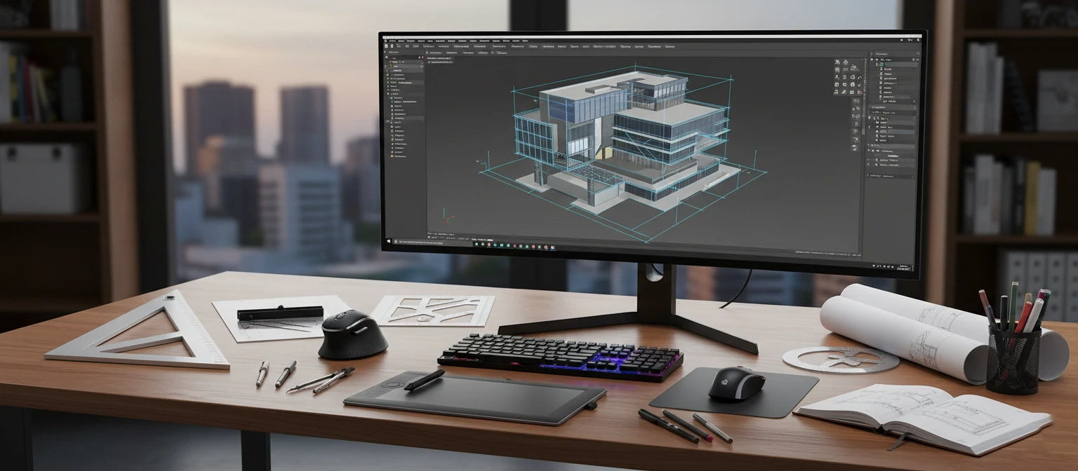 CAD software and drafting tools