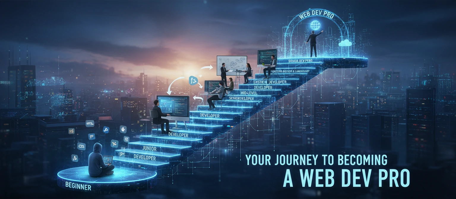 Career ladder in web development