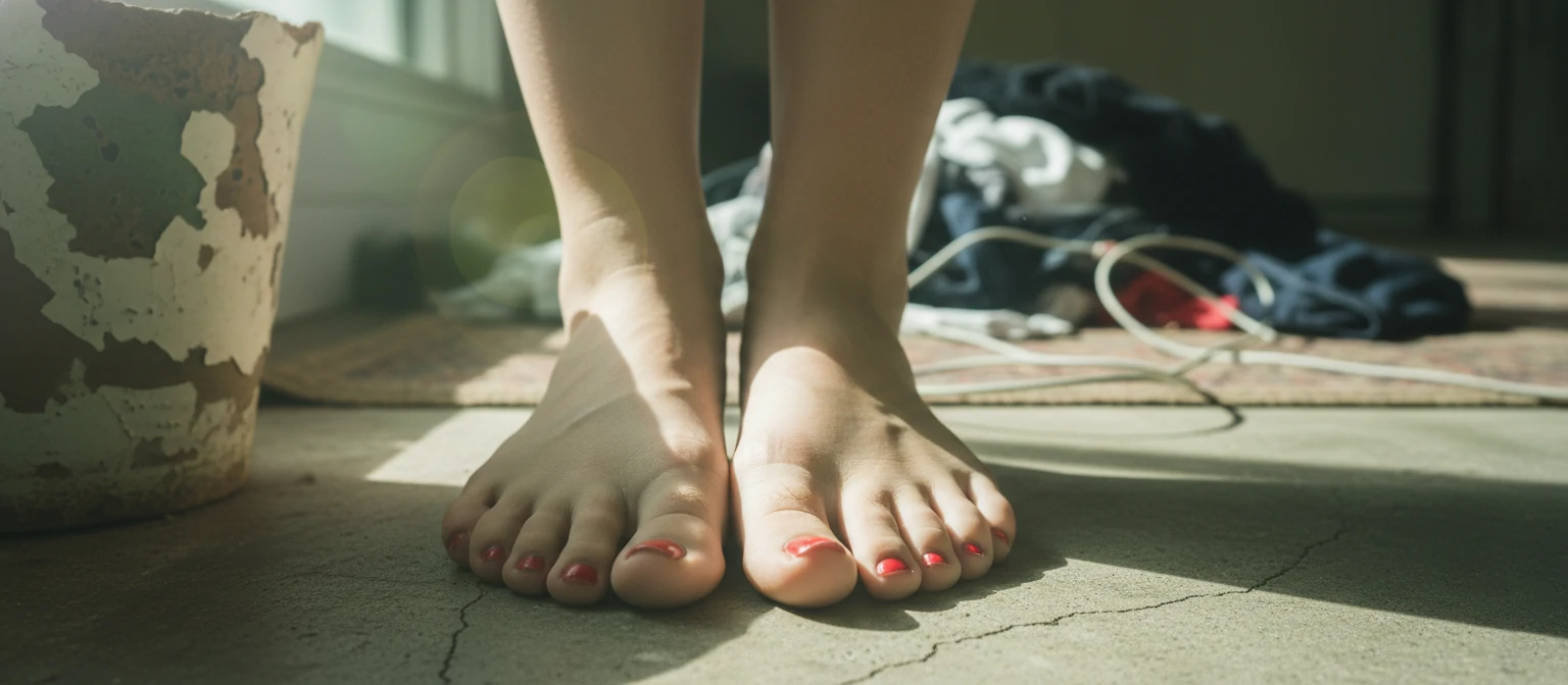 Common mistakes in feet picture photography