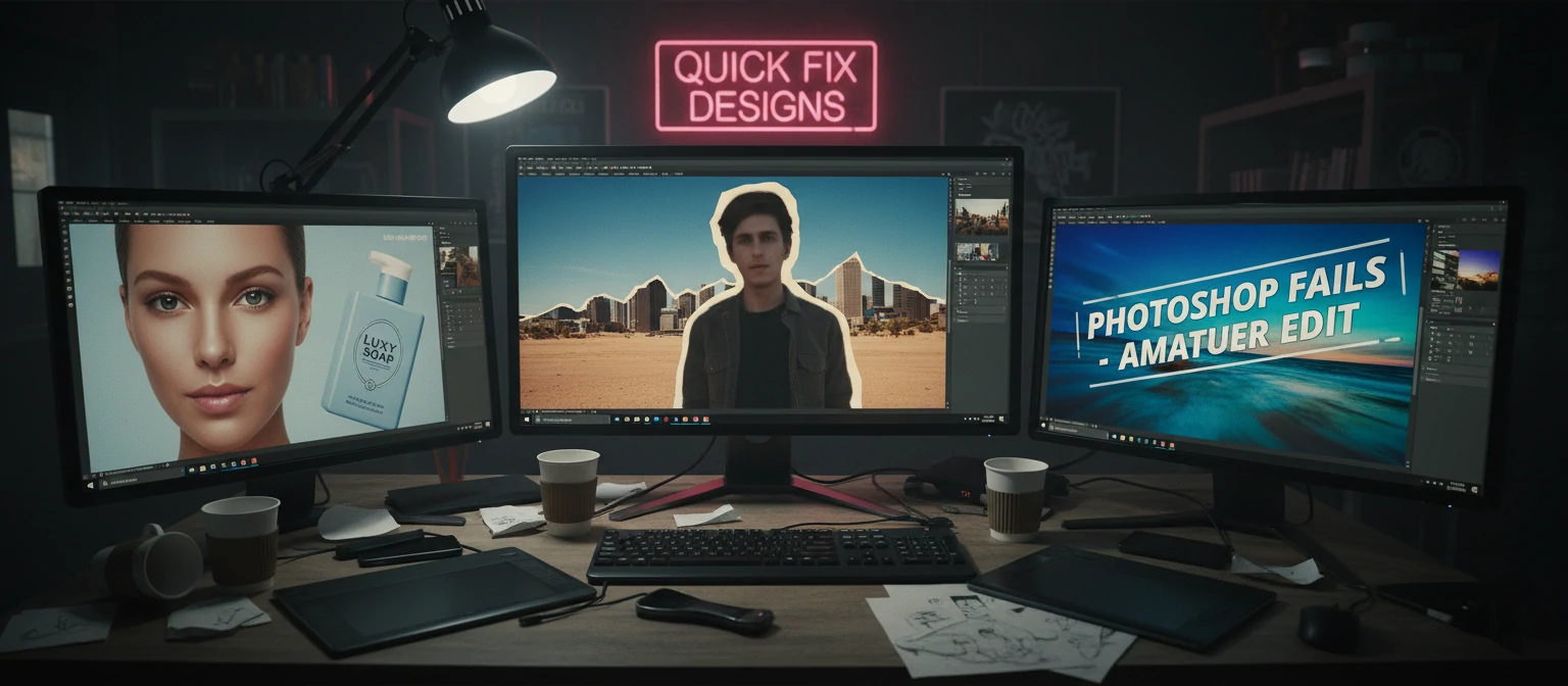 Common pitfalls in Photoshop services