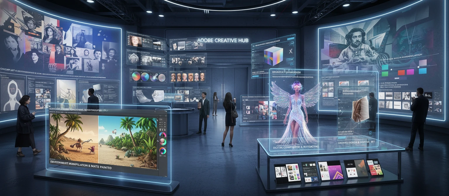 Comprehensive gallery of professional Photoshop services and editing techniques