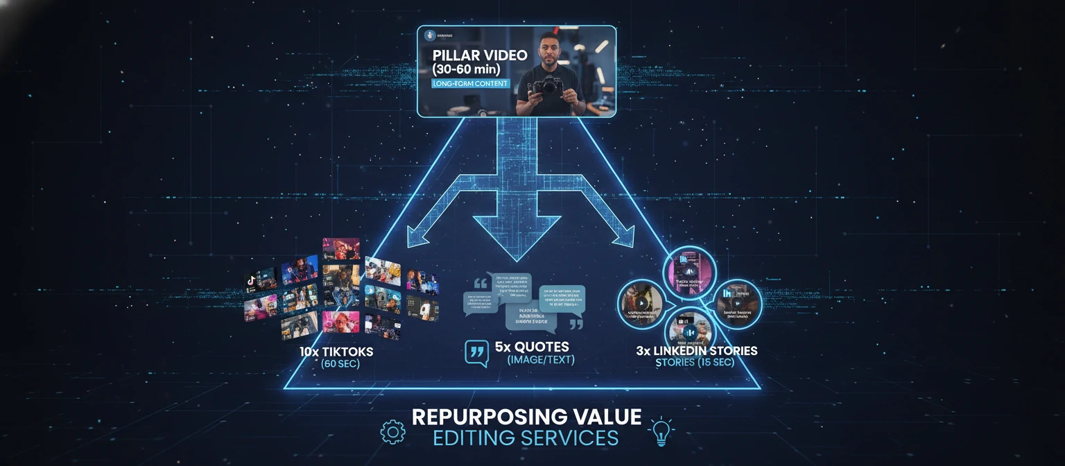 Content Pyramid visualization
