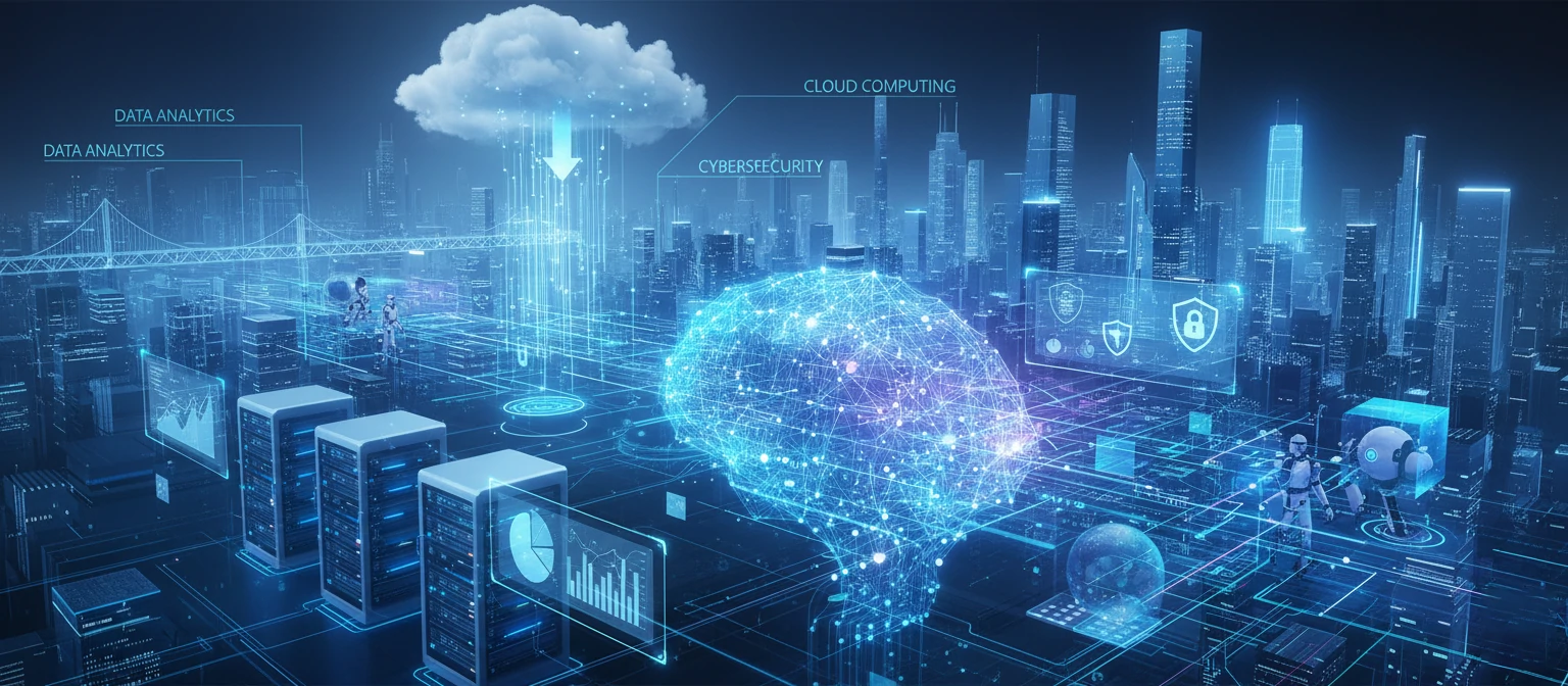 Data processing services illustration