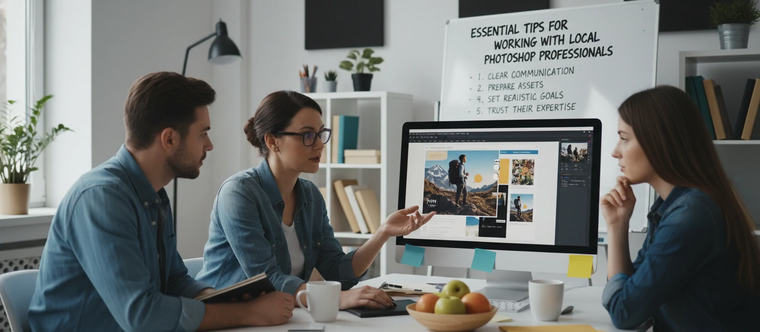 Essential tips for working with local Photoshop professionals