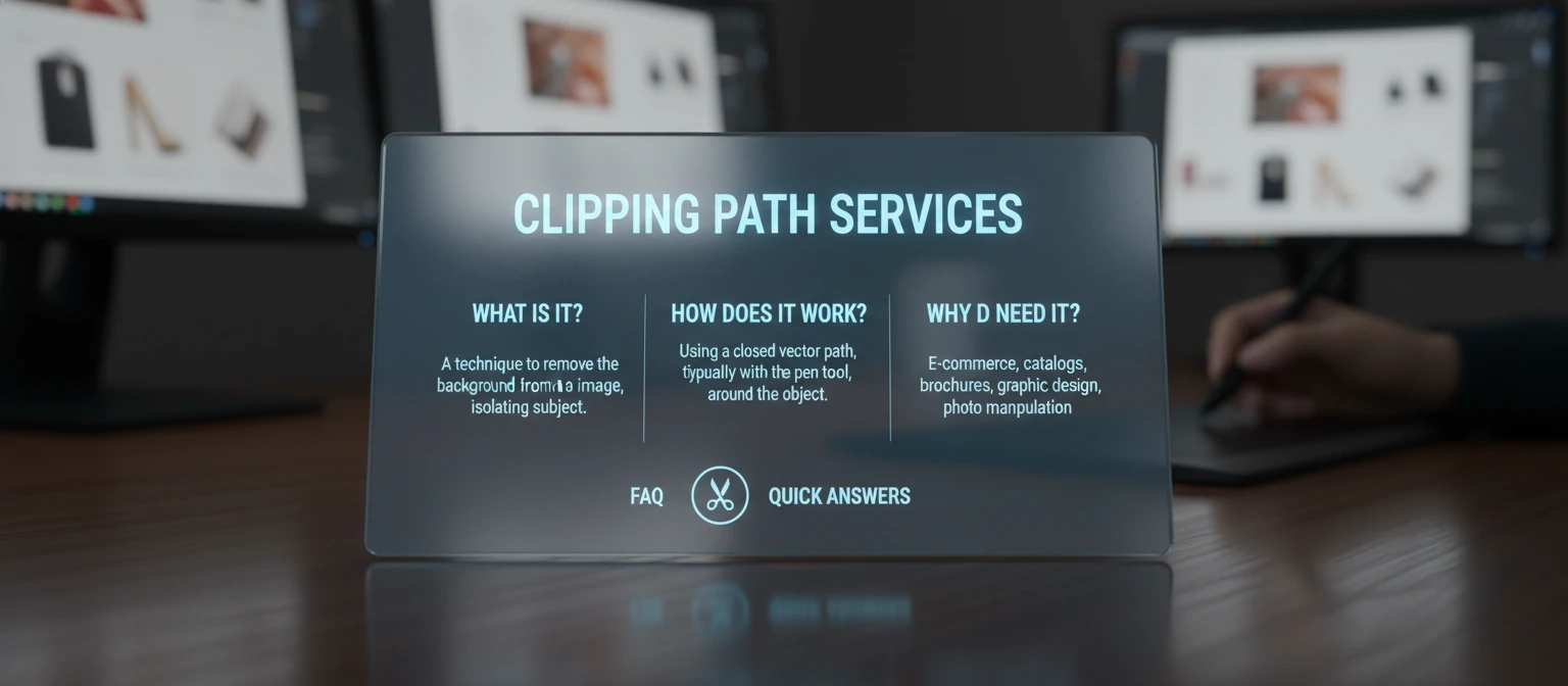 Frequently asked questions about clipping path services