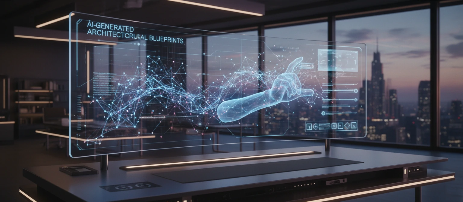 Futuristic graphic design concepts incorporating AI and AR elements