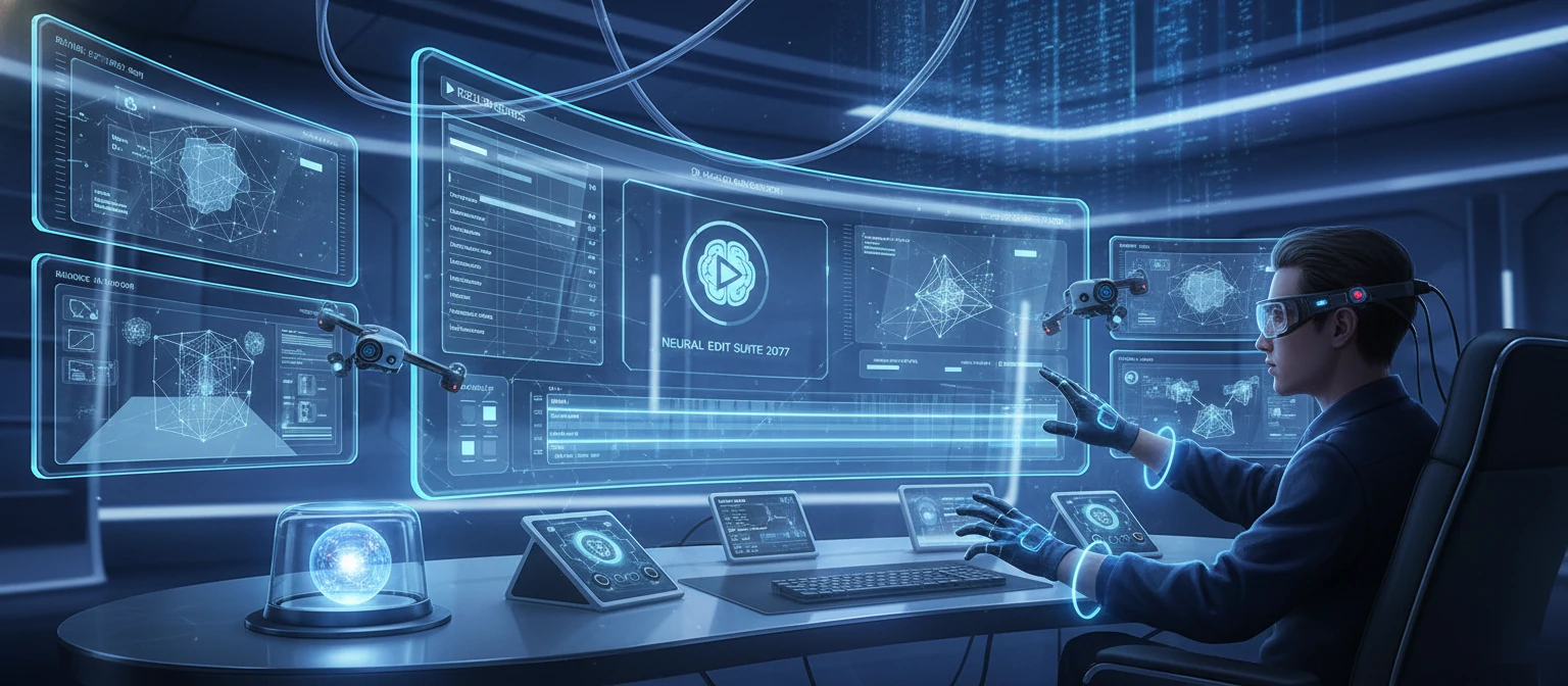 Futuristic video editing technology and tools