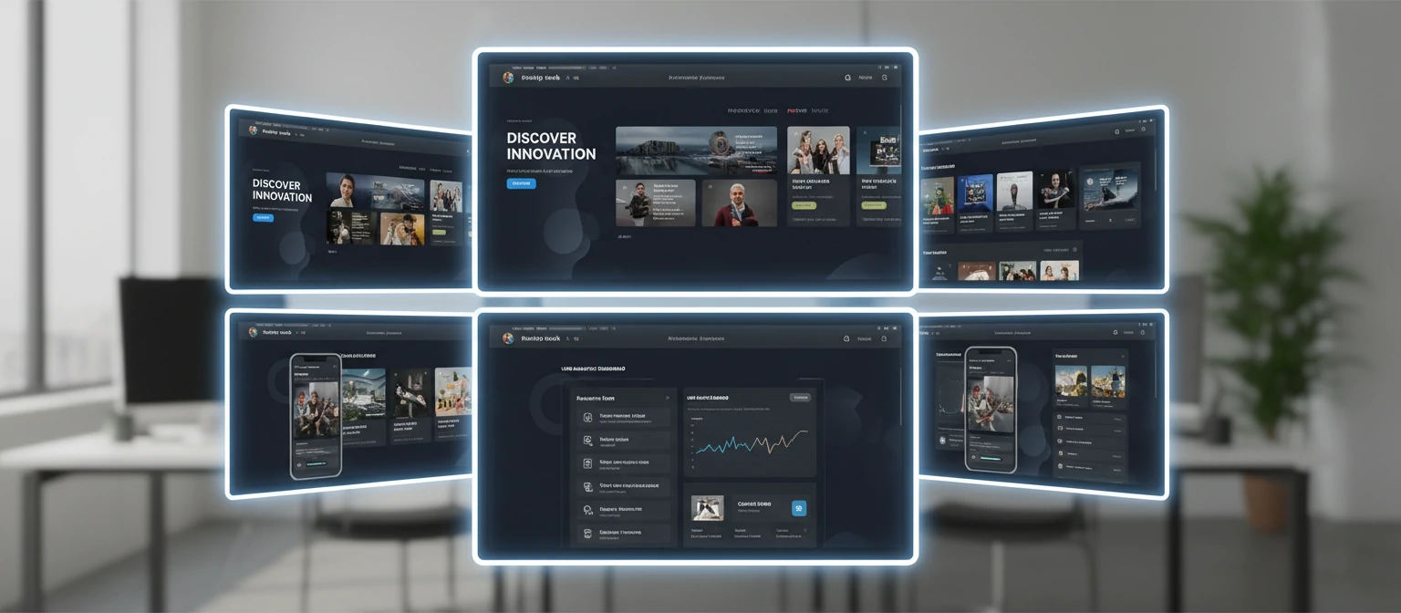 Gallery of innovative custom WordPress site features