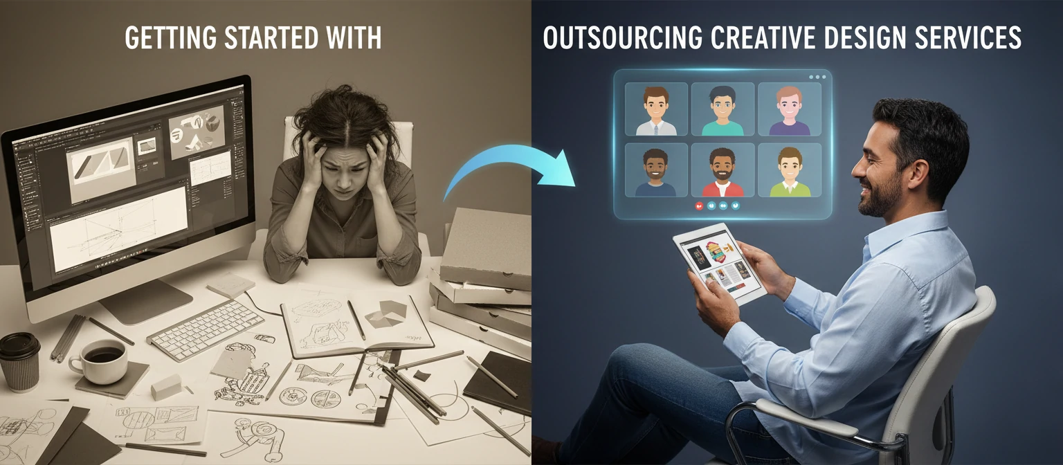 Getting Started with Outsourcing Creative Design Services