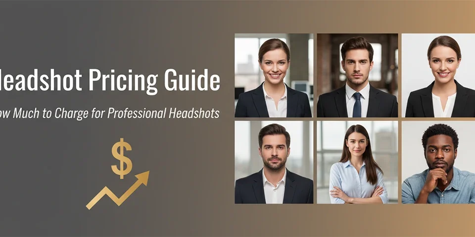 Headshot Pricing Guide How Much to Charge for Professional Headshots