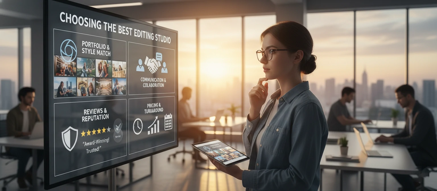 How to choose the best editing studio