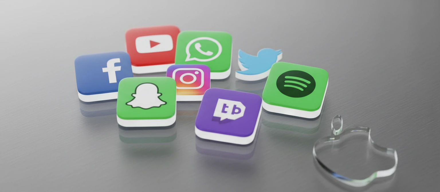 Icons of successful apps