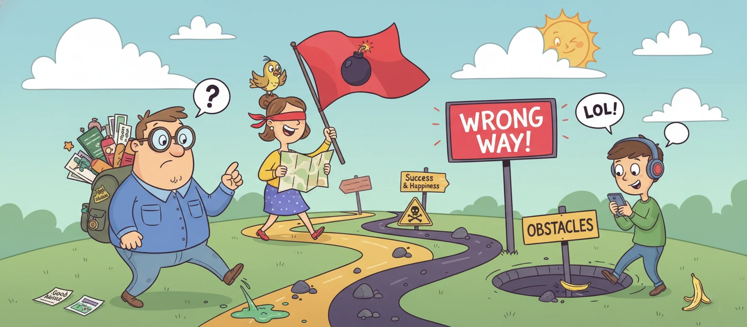 Illustration of common pitfalls in web development