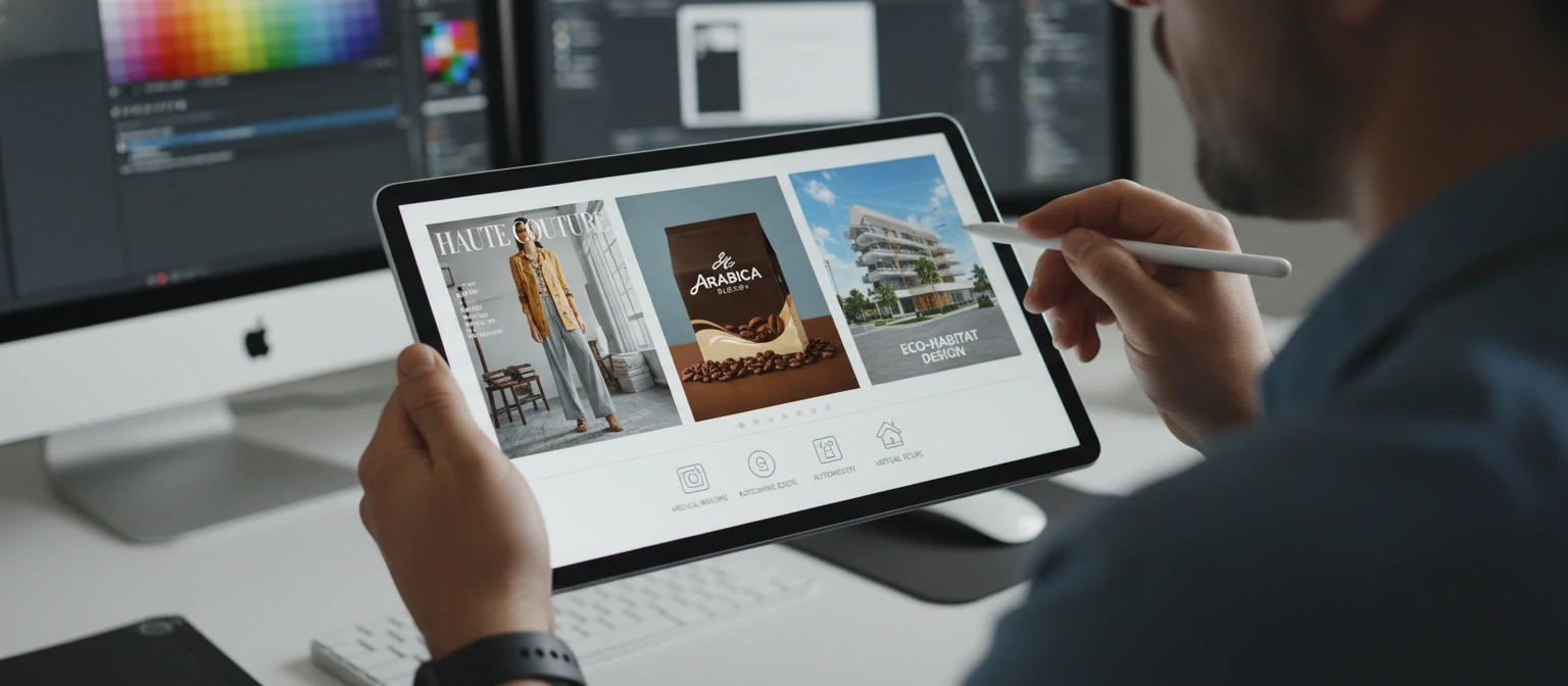Industry-specific applications of Photoshop services