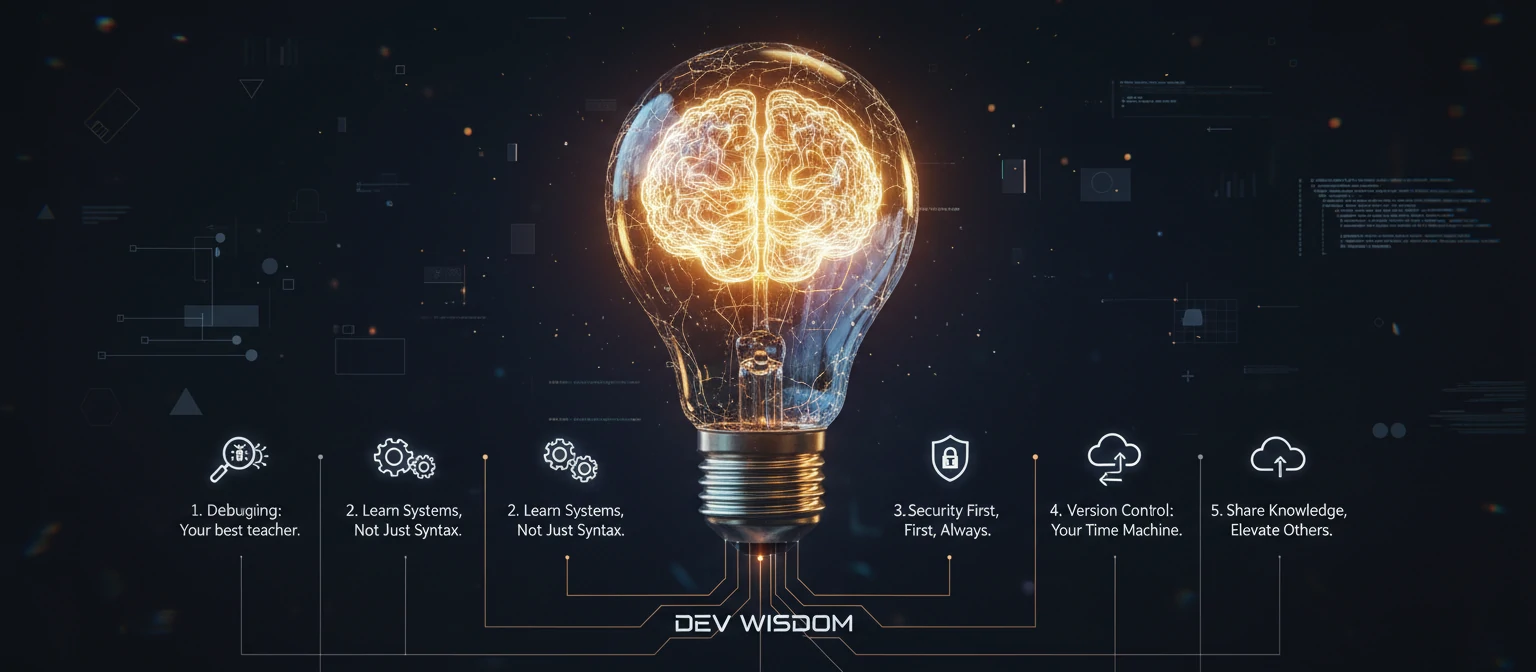 Lightbulb tips illustration