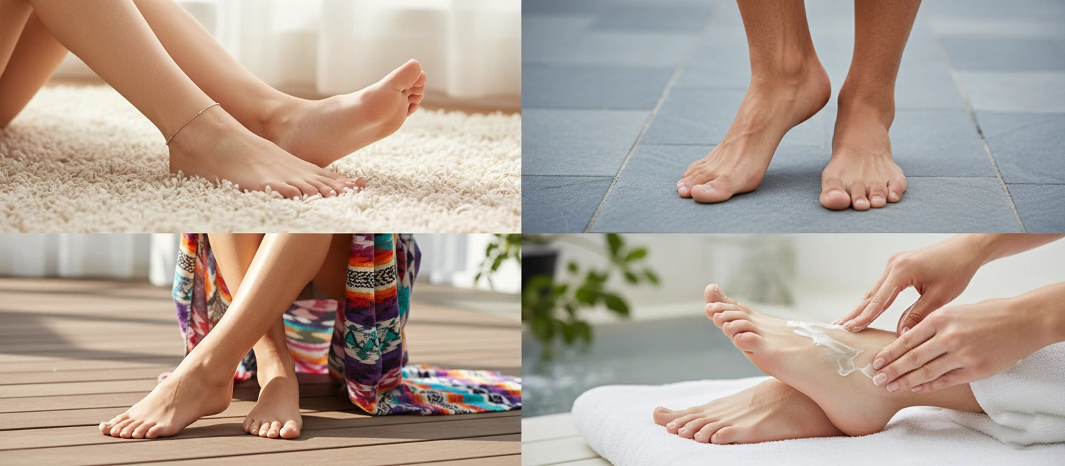 Marketing Feet Poses Effectively