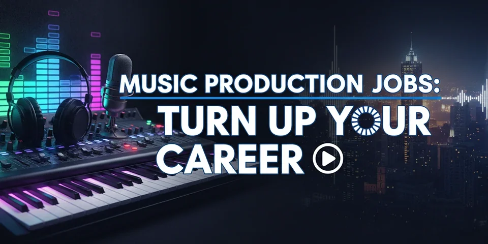 Music Production Jobs Turn Up Your Career