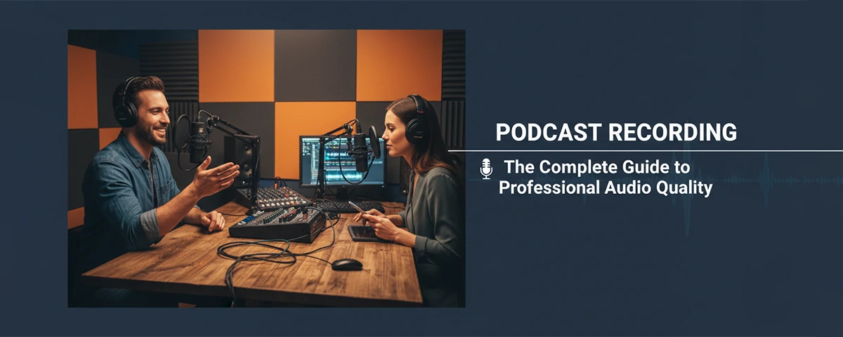Podcast Recording The Complete Guide to Professional Audio Quality