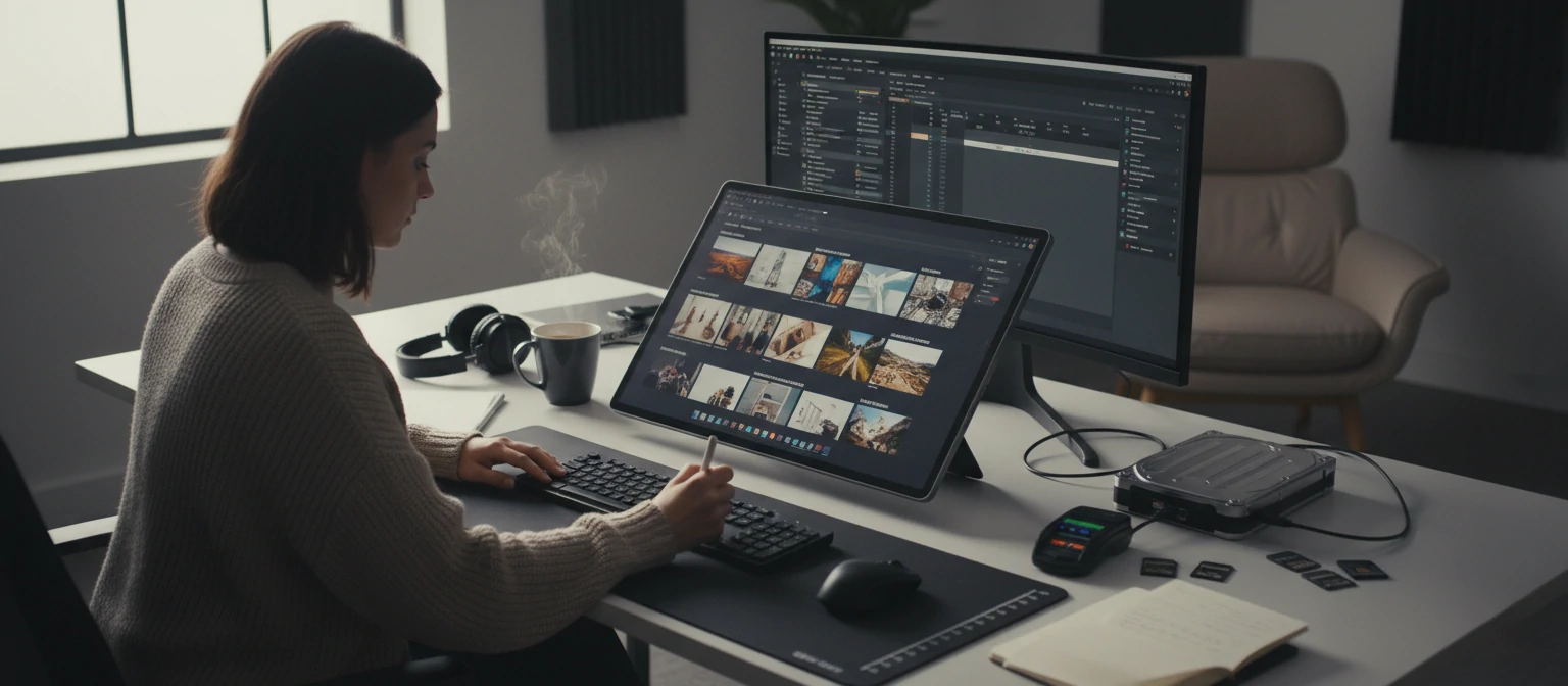 Preparing your photos for professional editing
