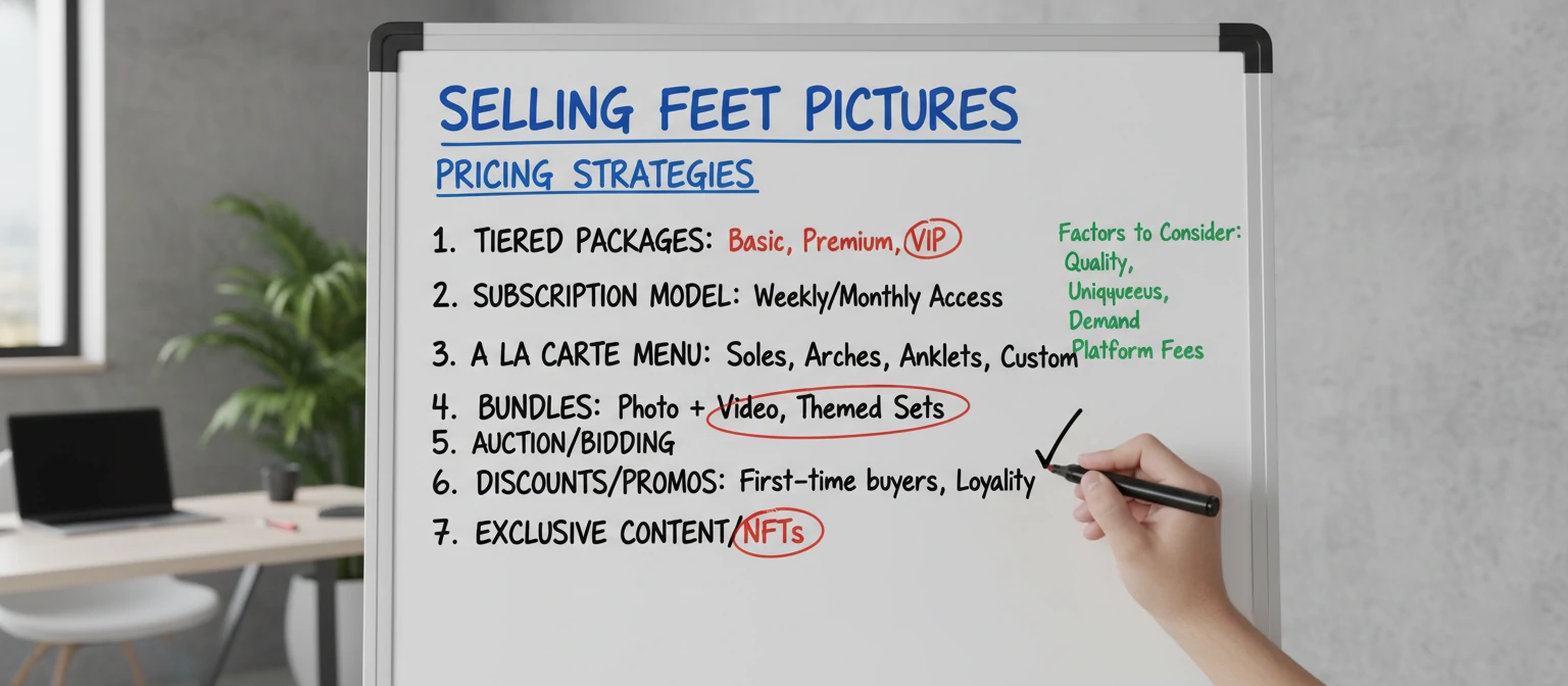 Pricing Strategies for Selling Feet Pictures