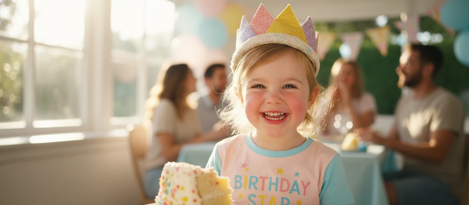 Professional birthday portrait