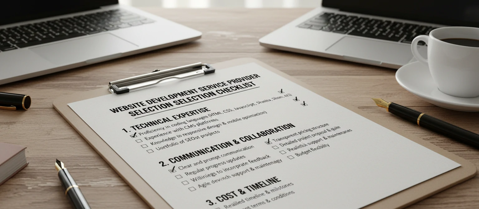 Provider selection checklist