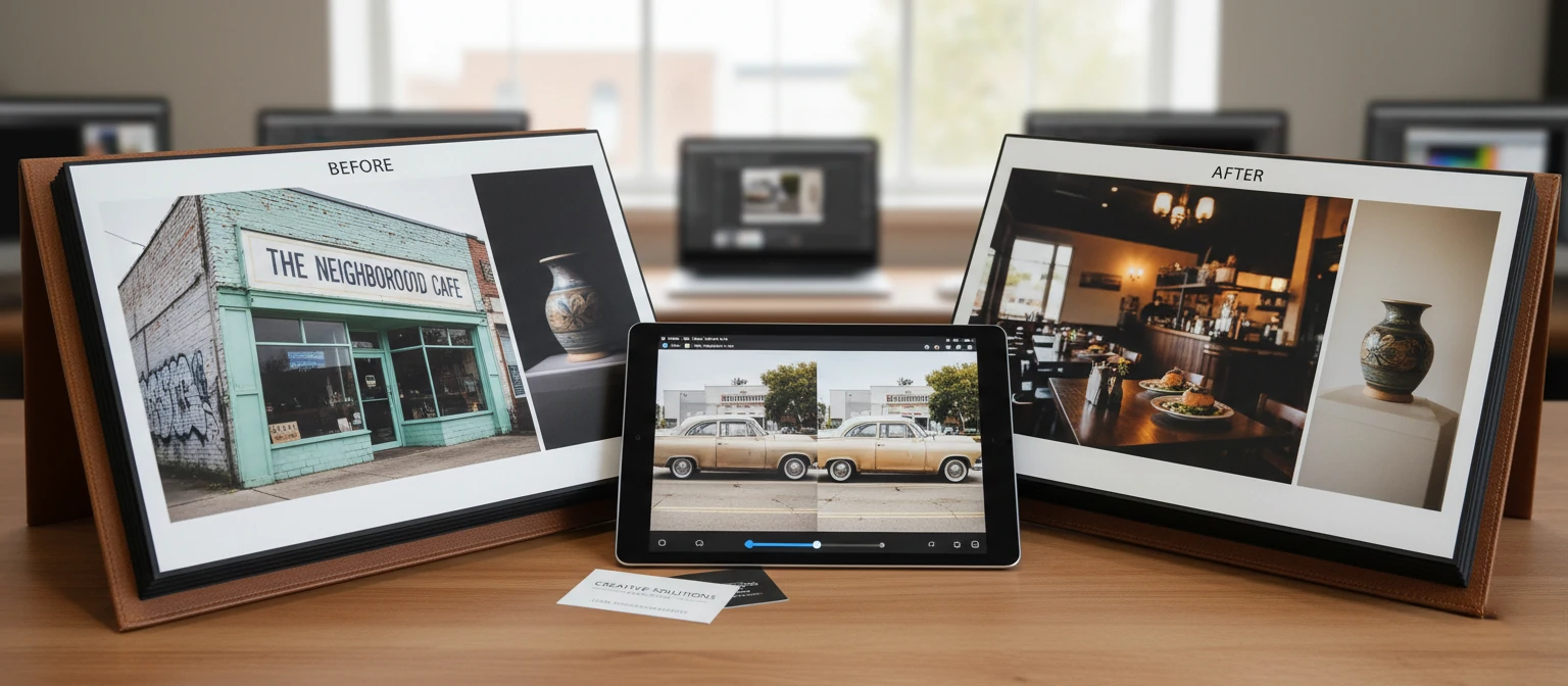 Real results from working with local Photoshop experts