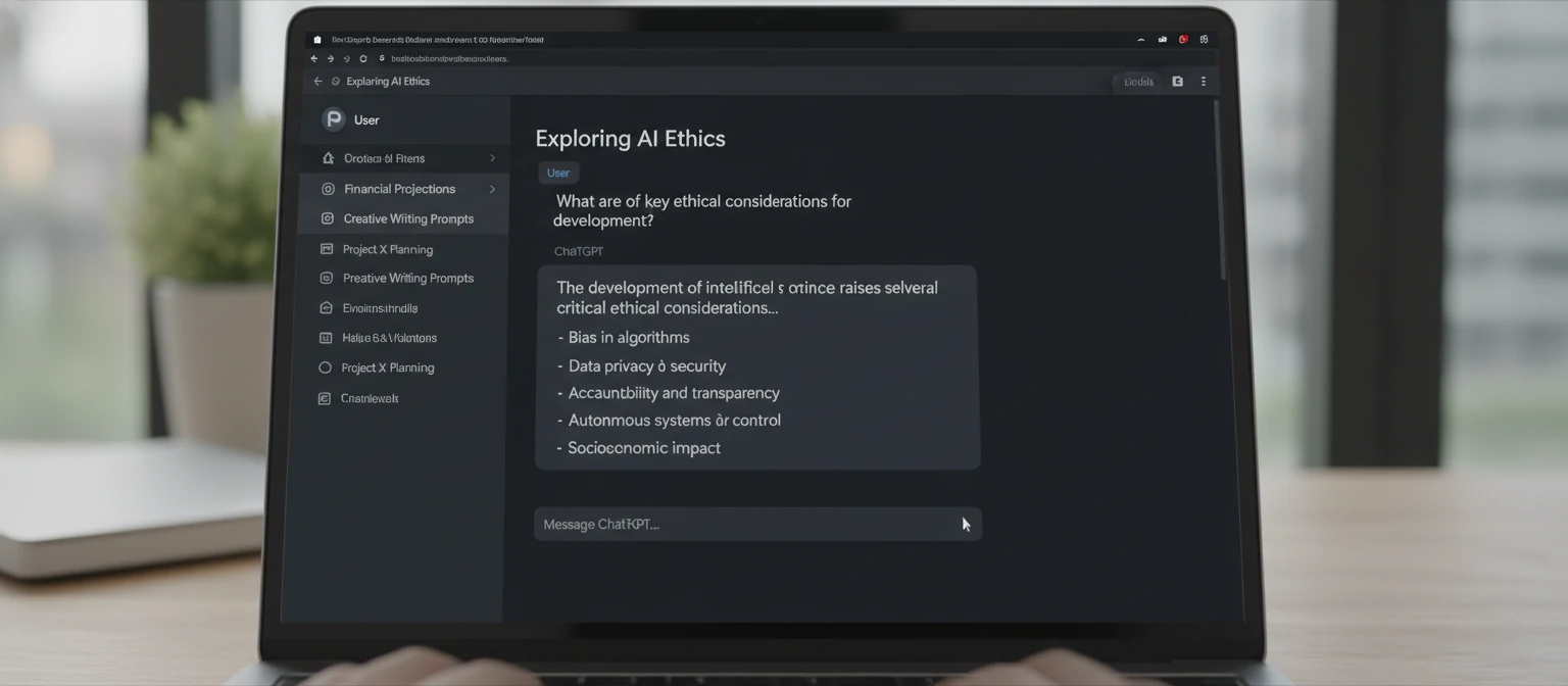 Screenshot of ChatGPT interface showing a conversation