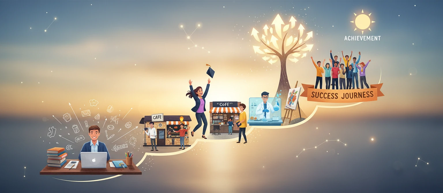 Success stories illustration