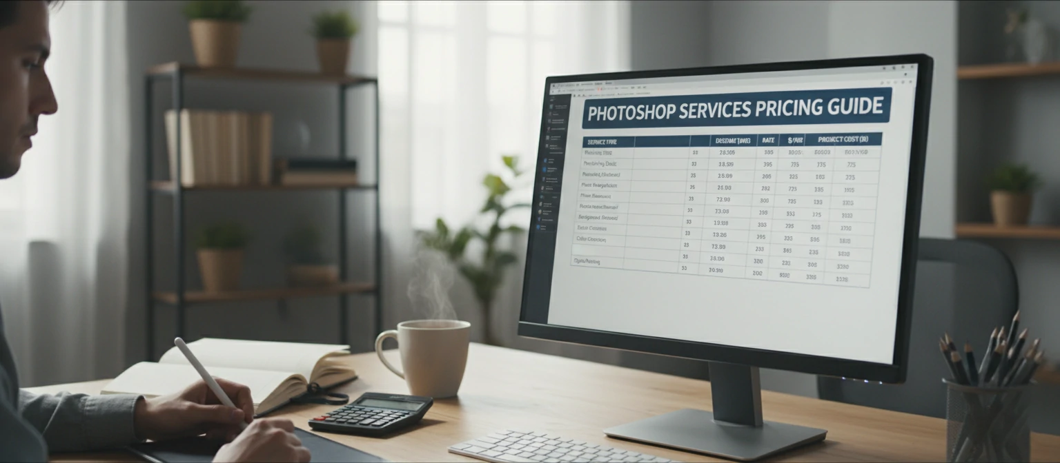 Understanding pricing for professional Photoshop services