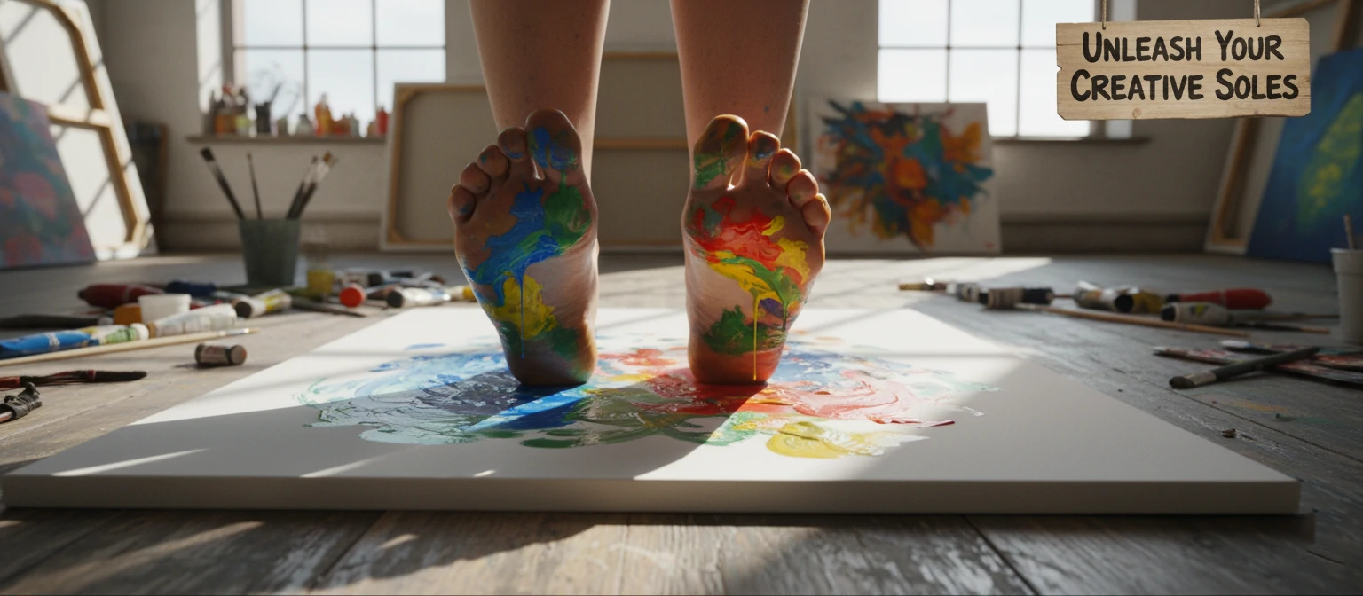 Unleash your creative feet photography