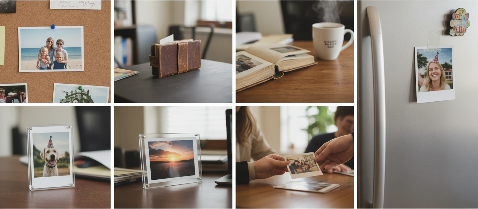 Various examples of 4x6 photos in real-life applications