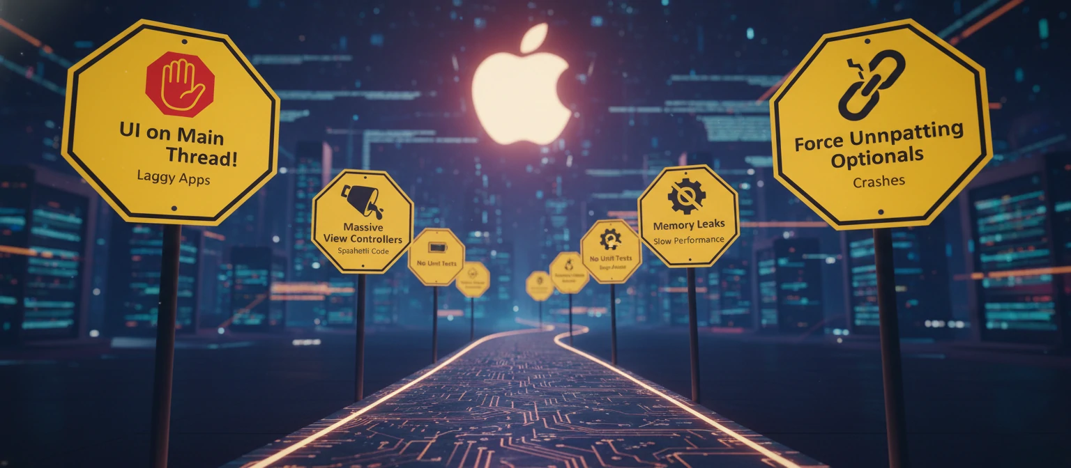 Warning signs for common errors