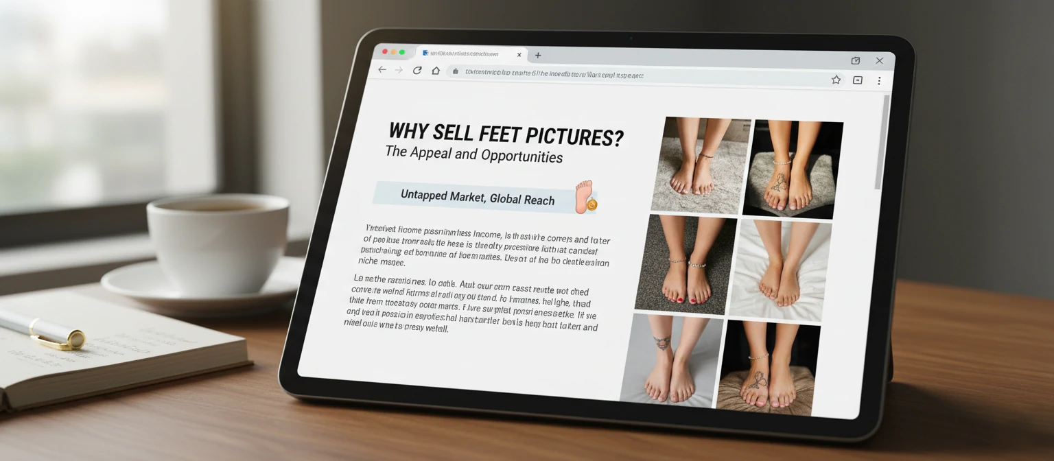 Why Sell Feet Pictures The Appeal and Opportunities