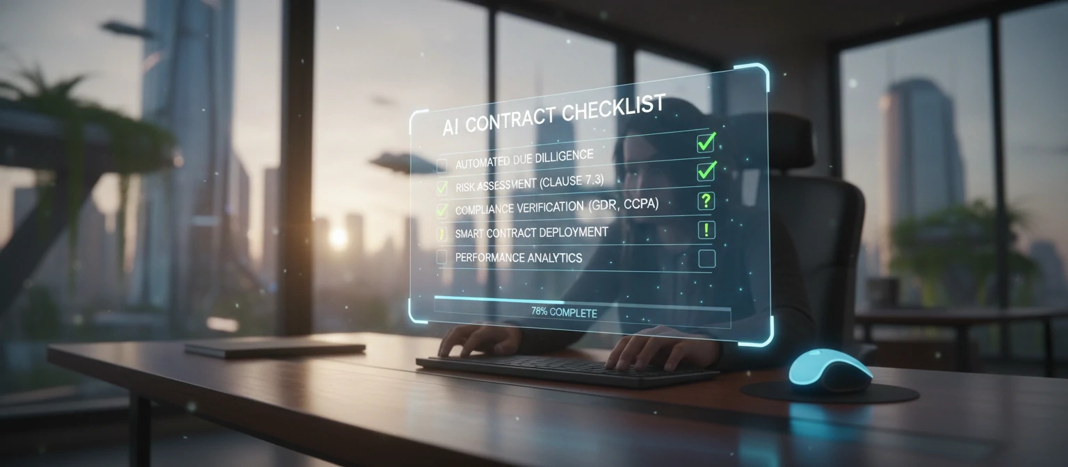 AI contract checklist