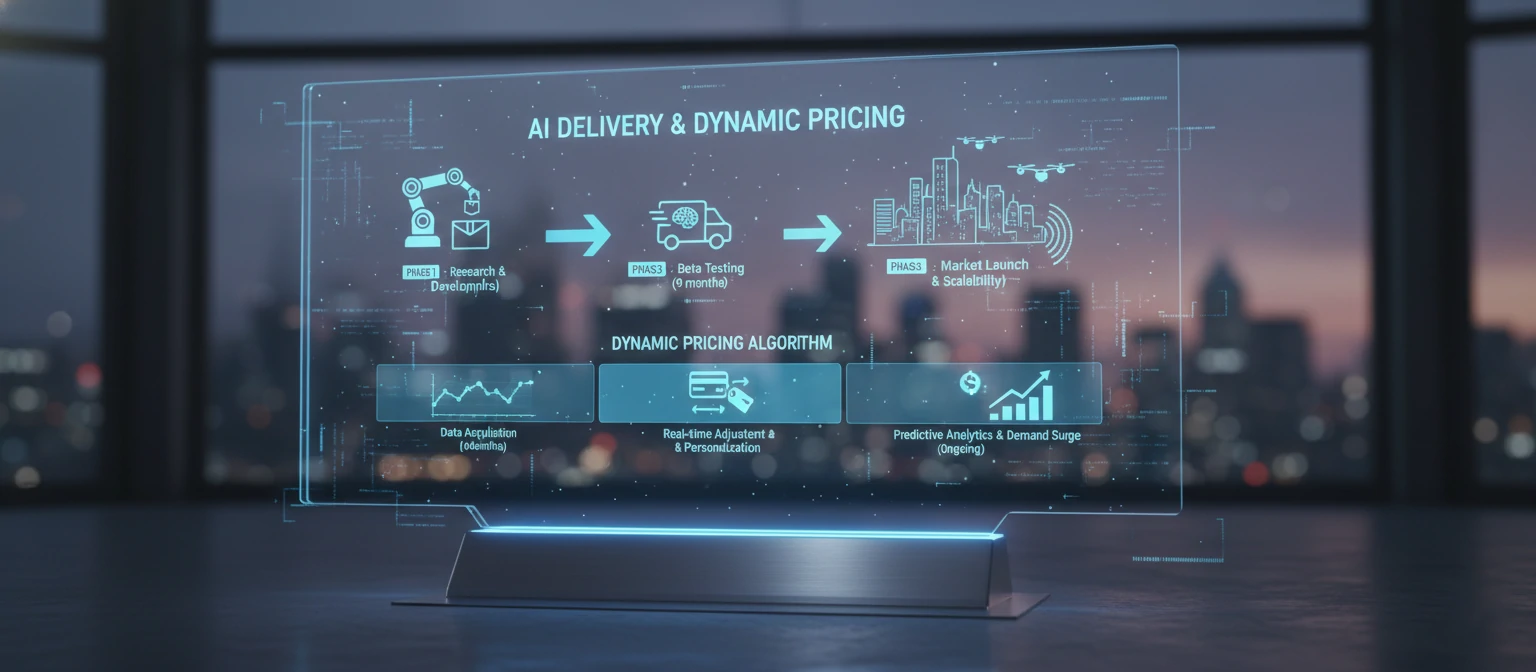 AI delivery and pricing timeline