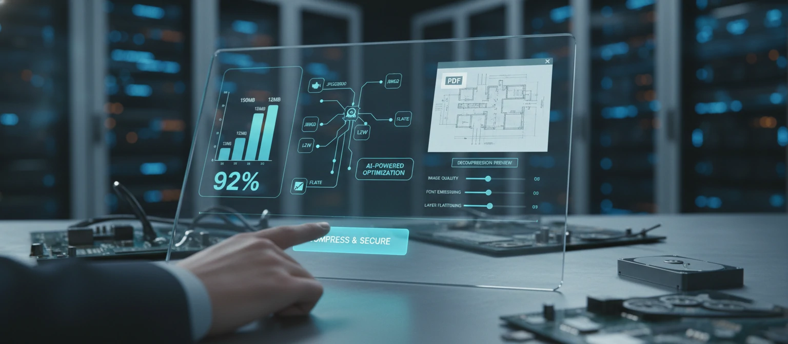 Advanced PDF compression tools and techniques