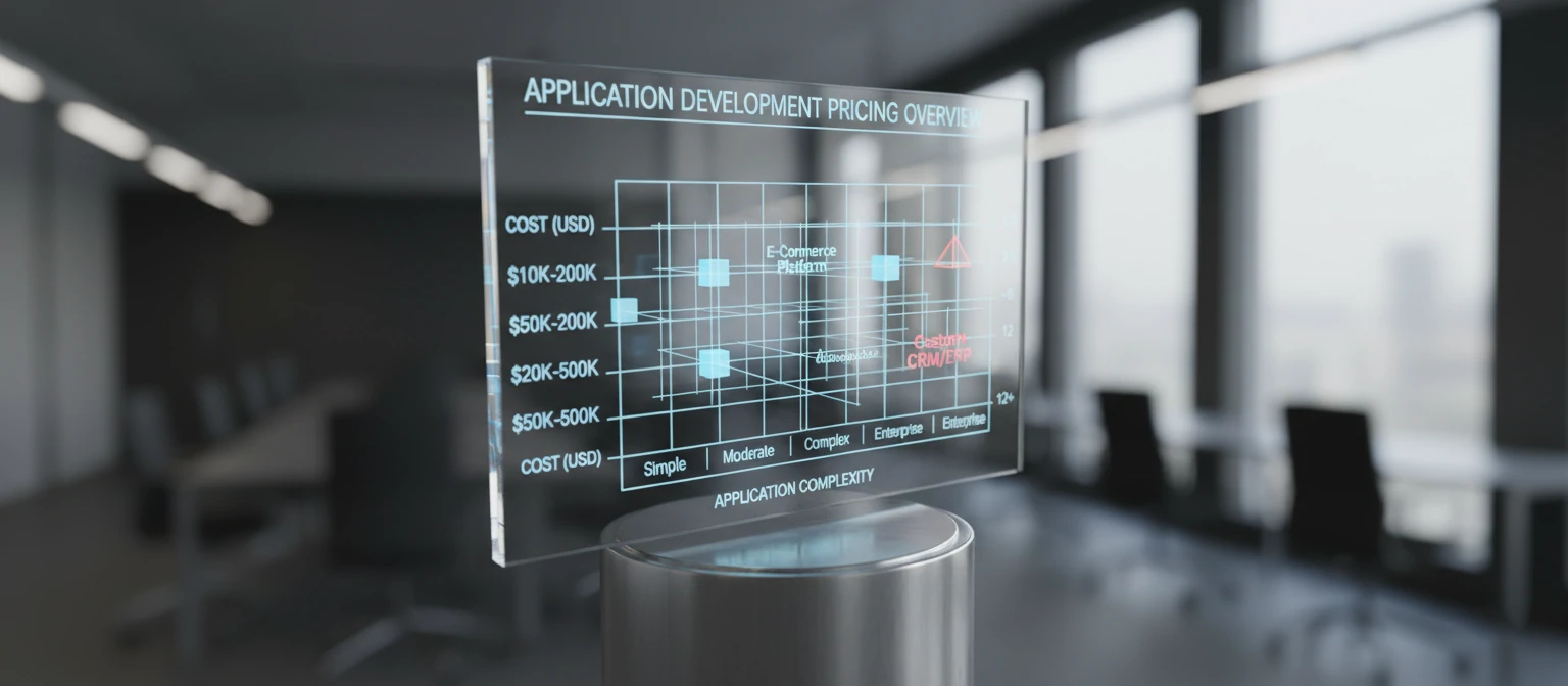 Application development pricing overview