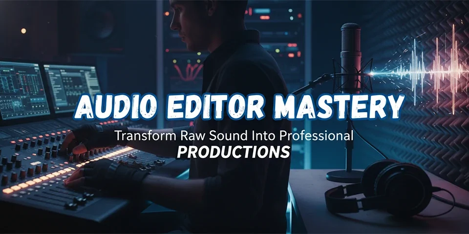 Audio Editor Mastery Transform Raw Sound Into Professional Productions