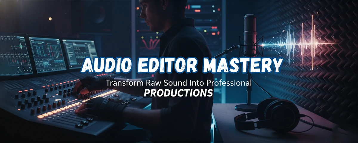 Audio Editor Mastery Transform Raw Sound Into Professional Productions