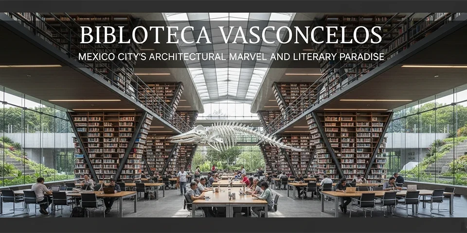 Biblioteca Vasconcelos Mexico City’s Architectural Marvel and Literary Paradise