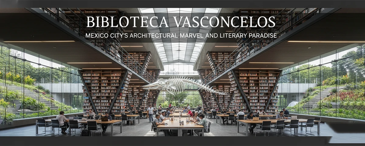 Biblioteca Vasconcelos Mexico City’s Architectural Marvel and Literary Paradise