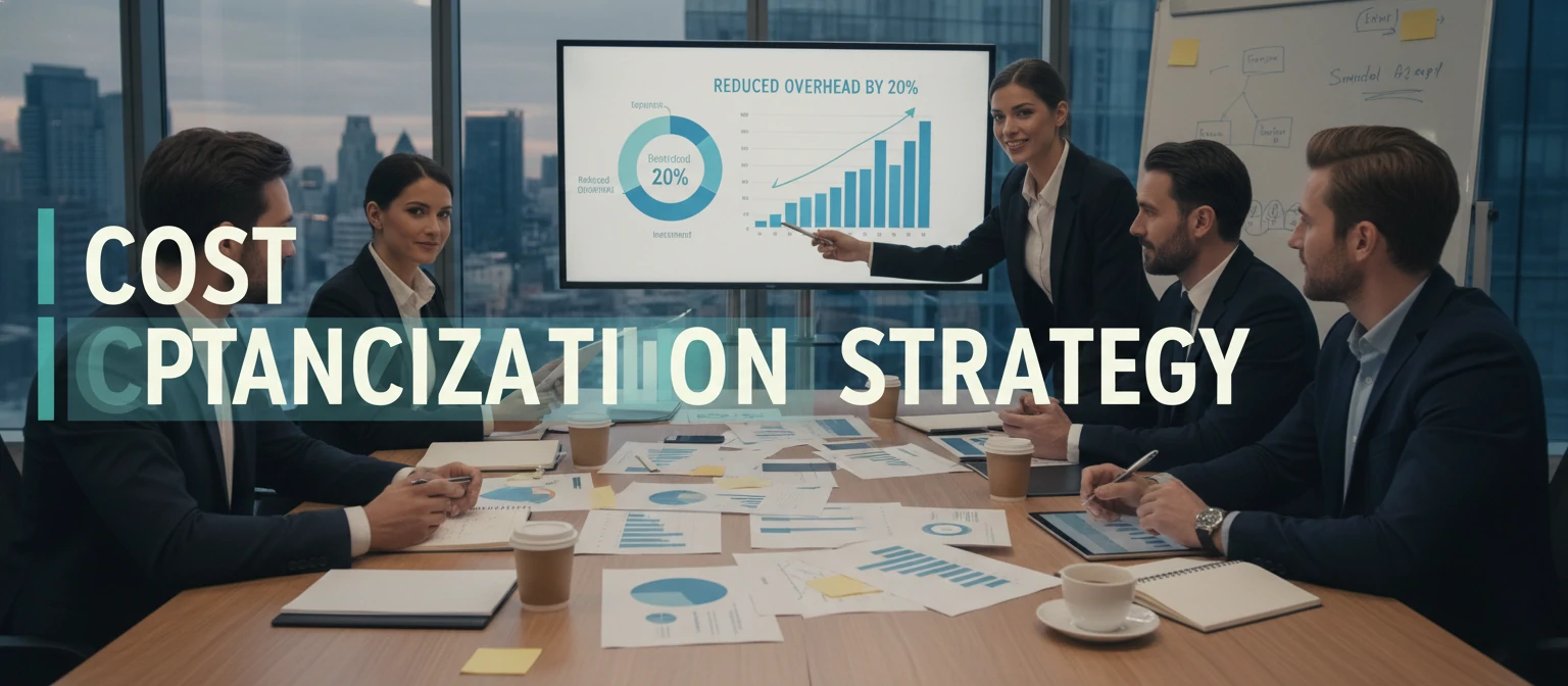 Business cost optimization and financial strategy